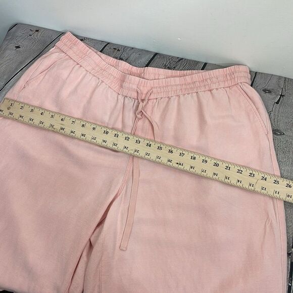 Lane Bryant Linen Ruffle-Hem Crop Pants size 18/20 - Picture 11 of 13